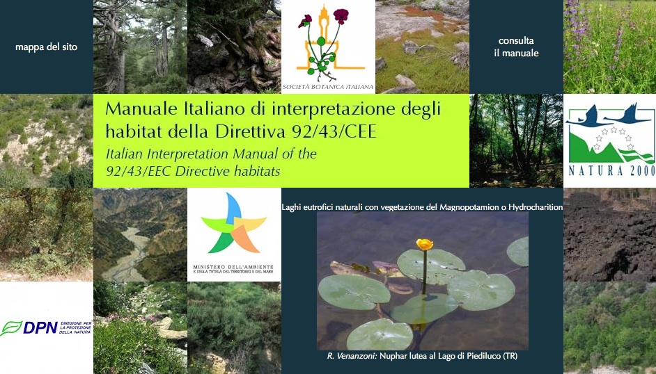 Il Manuale Italiano di interpretazione degli Habitat della Direttiva 92/43/CEE