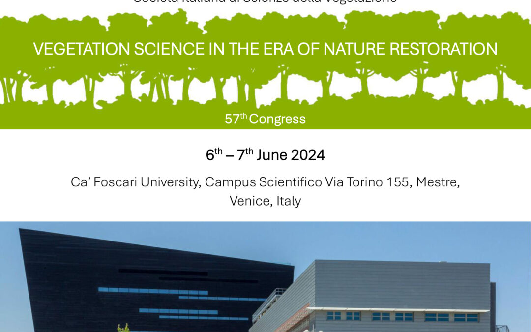 57th  international Congress of the Italian Society of Vegetation Science 